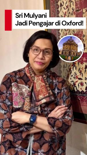Video: Sri Mulyani Bakal Ngajar di Oxford