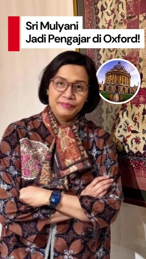 Video: Sri Mulyani Bakal Ngajar di Oxford