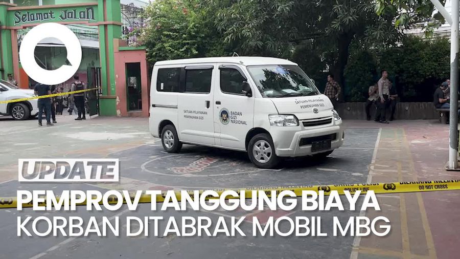 Video: Pemprov DKI Tanggung Biaya Perawatan Siswa Ditabrak Mobil MBG