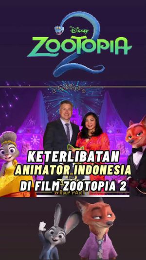 Video: Bangga! Sentuhan Anak Bangsa Hadir di Desain Kostum Film Zootopia 2