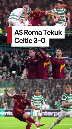 Video Celtic Vs AS Roma: I Lupi Bantai  3-0