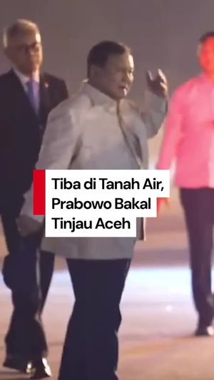 Video: Prabowo Bakal Tinjau Aceh Usai Lawatan ke Pakistan-Rusia