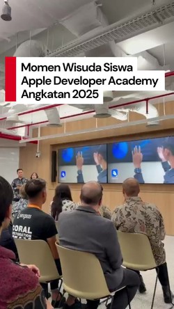 Video: 500 Siswa Apple Developer Academy Indonesia 2025 Diwisuda