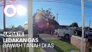 Video: Detik-detik Ledakan Gas Bawah Tanah di California
