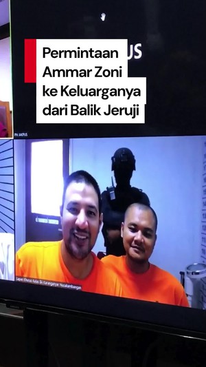 Video: Di Balik Jeruji, Ammar Zoni Ungkap Rindu Pada Anak Lewat Keluarga