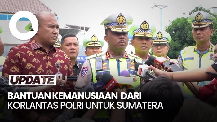 Video: Kakorlantas Kirim Tim Kemanusiaan-Sembako untuk Bencana Sumatera