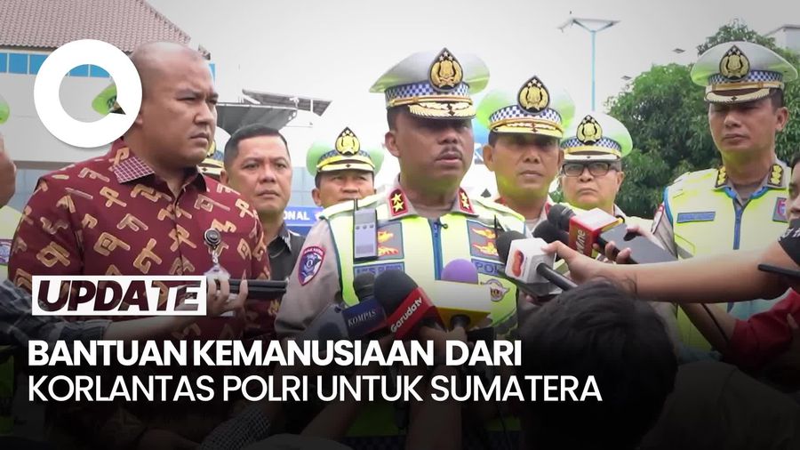 Video: Kakorlantas Kirim Tim Kemanusiaan-Sembako untuk Bencana Sumatera