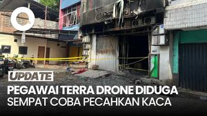 Video Karyawan Terra Drone Diduga Coba Pecahkan Kaca Tapi Gagal Saat Kebakaran