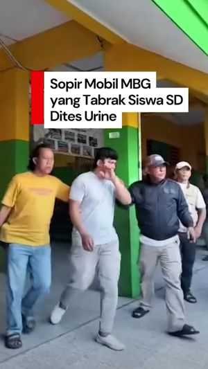 Video: Hasil Tes Urine Sopir Mobil MBG yang Tabrak Siswa SD