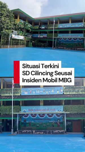 Video: Siswa SD Cilincing Belajar dari Rumah Setelah Insiden Mobil MBG
