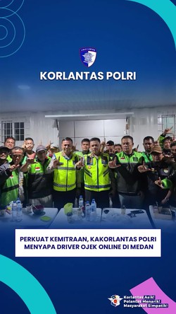 Video: Ojol Medan Apresiasi Kakorlantas soal Fasilitas Warbeng Ojek Online