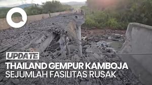 Video: Jembatan Kamboja Hancur Usai Dibombardir Thailand