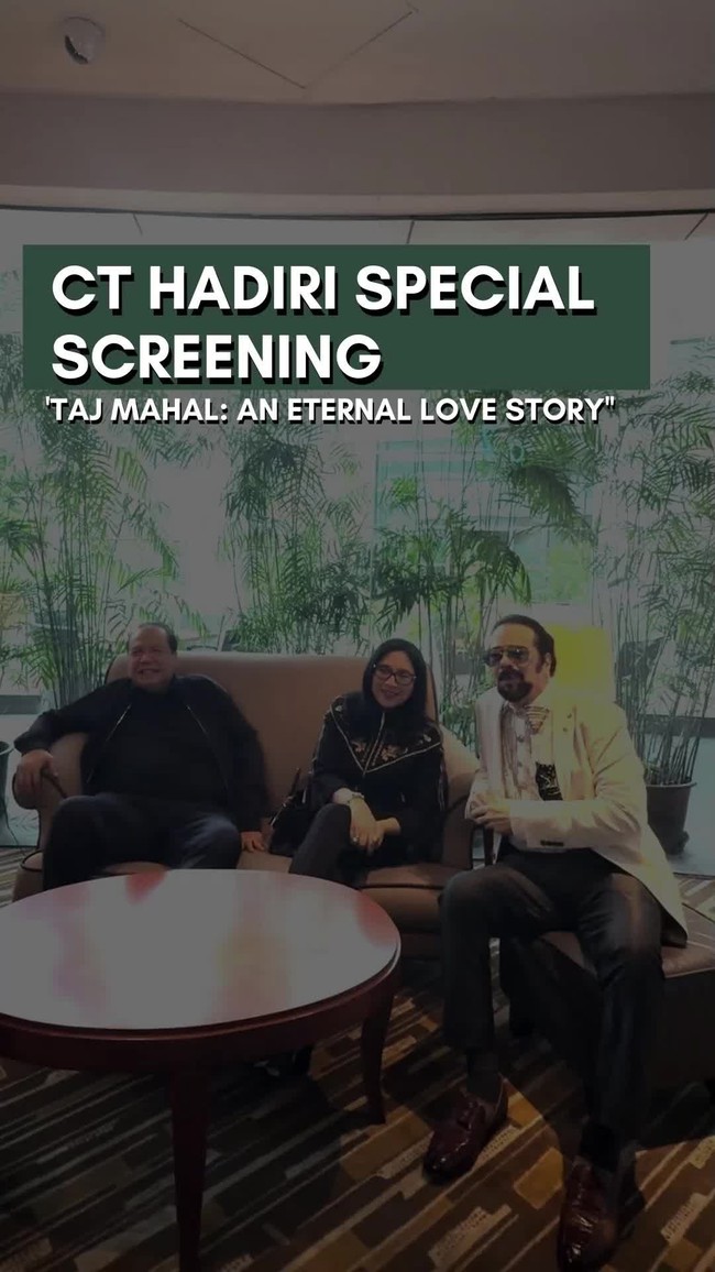 Video Chairul Tanjung Hadiri Screening Taj Mahal: An Eternal Love Story