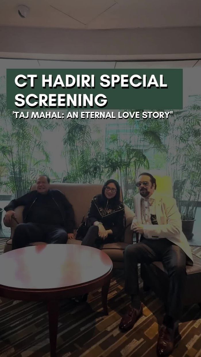 Video Chairul Tanjung Hadiri Screening Taj Mahal: An Eternal Love Story