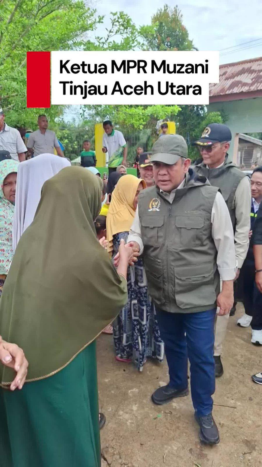 Video Muzani: 100 Ribu Warga Aceh Utara Belum Dapat Rumah Penampungan