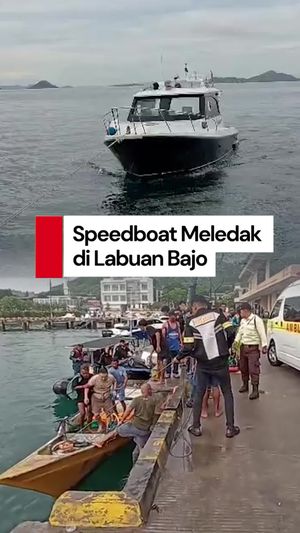 Video: Speedboat Bawa Turis China Meledak di Labuan Bajo