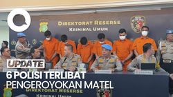 Video: 6 Anggota Polisi Tersangka Pengeroyokan 2 Matel hingga Tewas di Kalibata