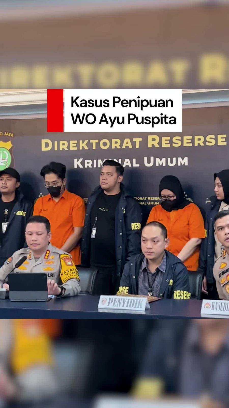 Video: Tampang Ayu Puspita Penipu Wedding Organizer Berbaju Tahanan