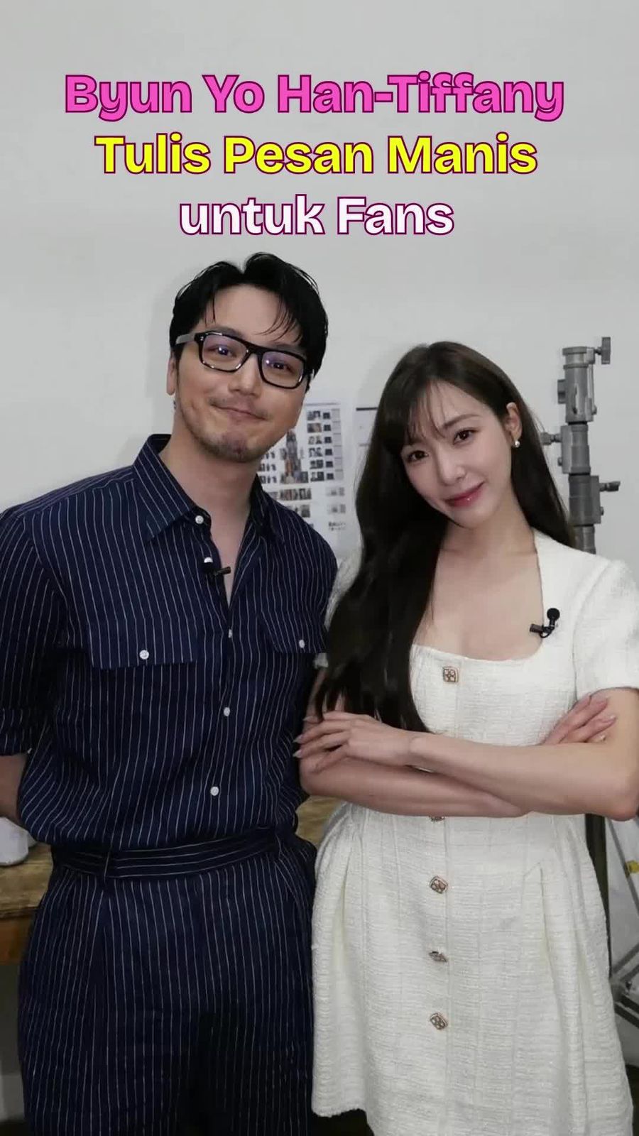 Video: Pesan Manis Byun Yo Han-Tiffany Young untuk Penggemar
