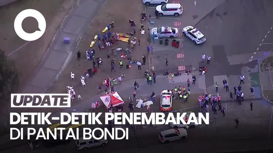 Video: Saksi Cerita Detik-detik Penembakan Brutal di Pantai Bondi