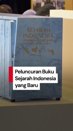 Video: Fadli Zon Resmi Luncurkan Buku Sejarah Indonesia Versi Baru