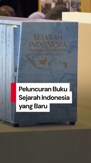 Video: Fadli Zon Resmi Luncurkan Buku Sejarah Indonesia Versi Baru