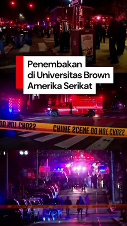 Video: Penembakan di Universitas Brown AS Tewaskan 2 Orang, Trump: Ngeri