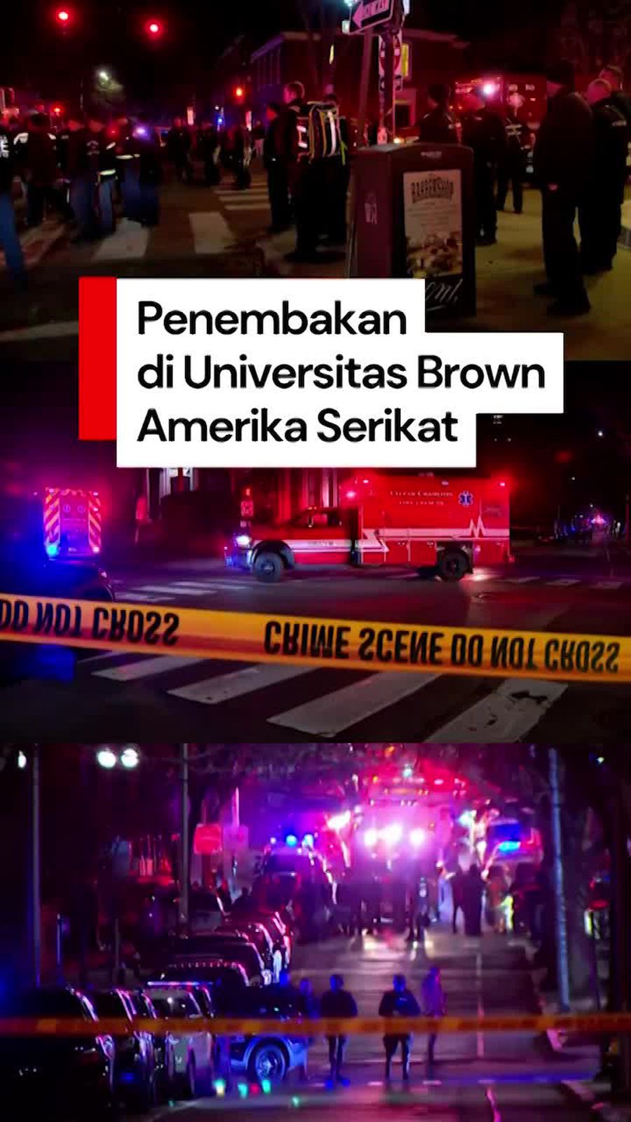 Video: Penembakan di Universitas Brown AS Tewaskan 2 Orang, Trump: Ngeri