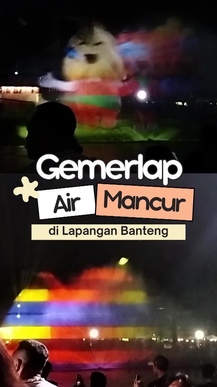 Video: Terpesona Keindahan Air Mancur di Jakarta Water Fountain