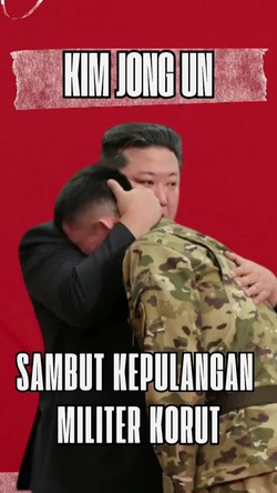 Video: Haru Biru Kim Jong Un Sambut Militer Korut seusai Misi di Rusia