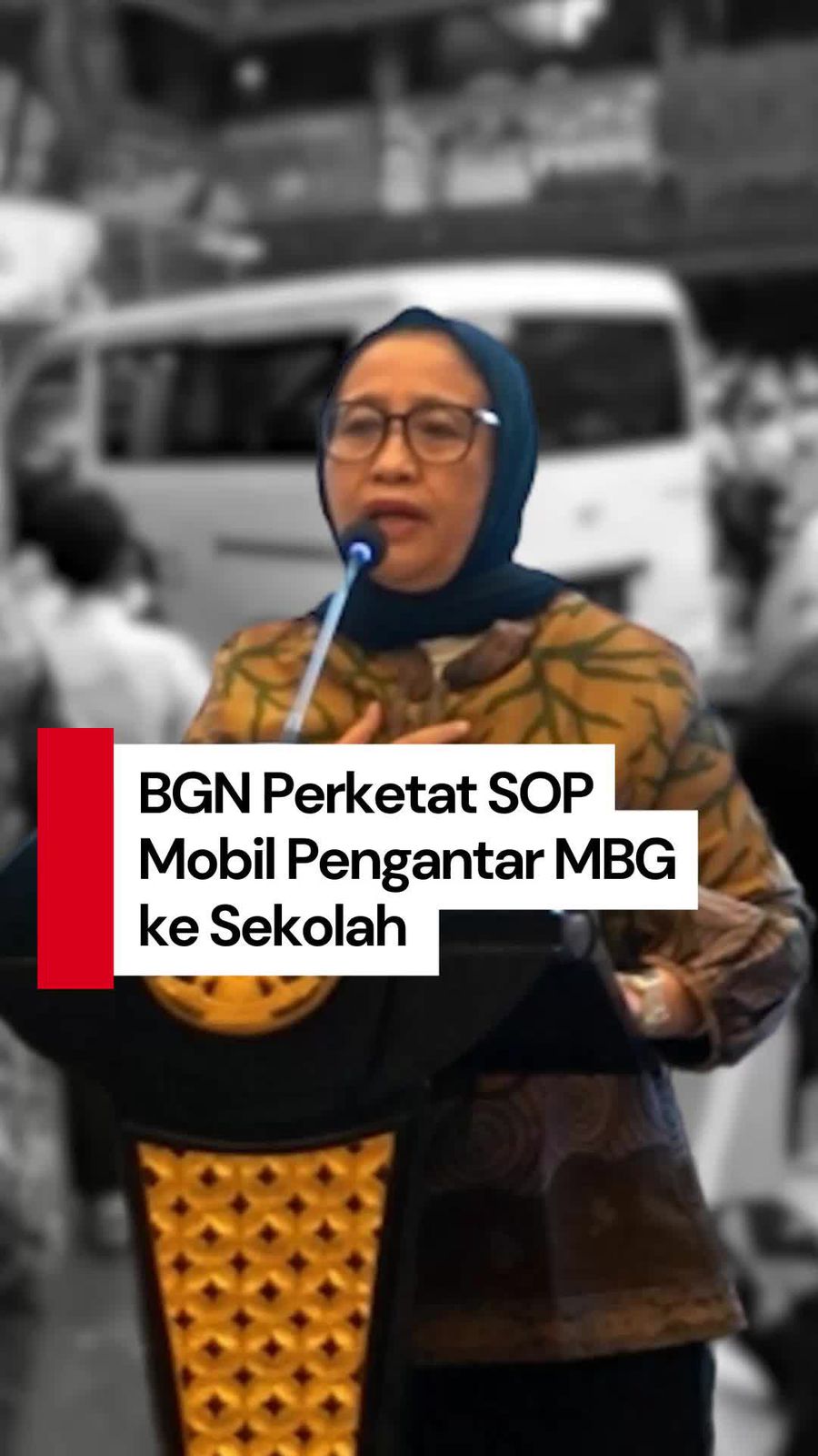 Video BGN Perketat SOP Mobil MBG: Cukup Antar di Luar Pagar Sekolah