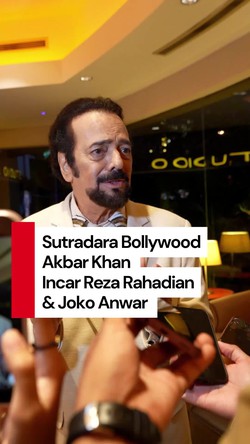 Video: Akbar Khan Kepincut Reza Rahadian-Joko Anwar buat Proyek Film Baru