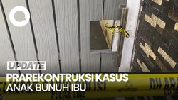 Video: 43 Adegan Diperagakan dalam Prarekonstruksi Kasus Anak SD Bunuh Ibu