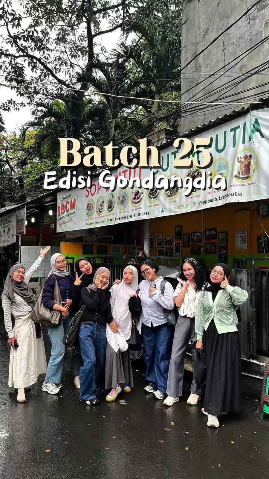 Jelajah Kuliner di Gondangdia, Walau Hujan Ngobrol Tetap Jalan!