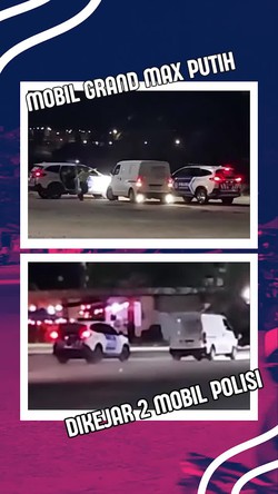 Video GTA Real in Life di Paser Kaltim: Momen Grand Max Dikejar 2 Mobil Polisi