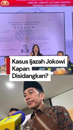Video: Pihak Jokowi Minta Kasus Ijazah Segera Disidangkan