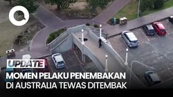 Video Detik-detik 2 Pelaku Penembakan di Australia Dilumpuhkan