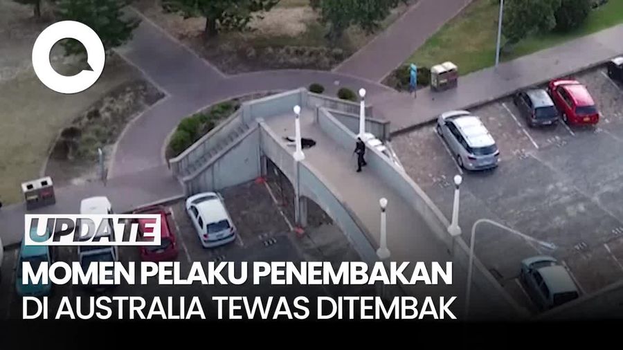 Video Detik-detik 2 Pelaku Penembakan di Australia Dilumpuhkan