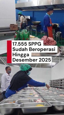 Video BGN Lapor Prabowo: Sudah Ada 17.555 SPPG Beroperasi 