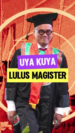 Video Uya Kuya Lulus Magister, Tesisnya soal Kasus Penjarahan Rumahnya
