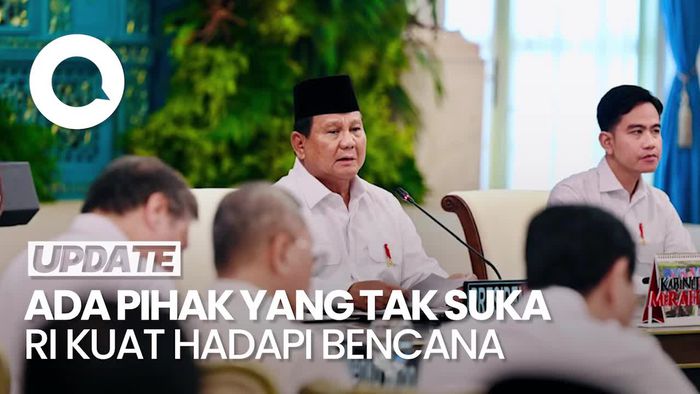 Video: Prabowo Singgung Pihak yang Tak Suka Indonesia Kuat saat Hadapi Bencana