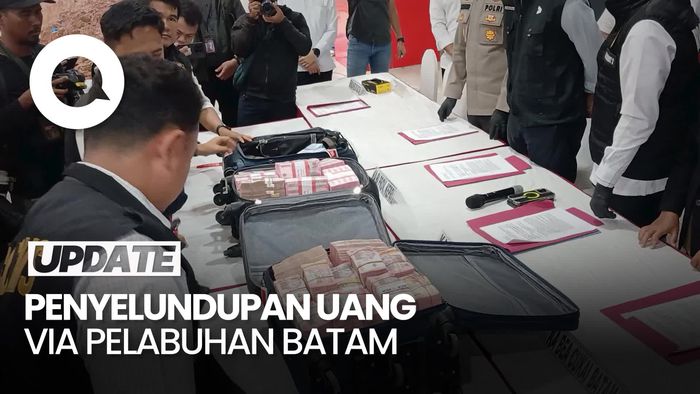 Video: 4 Orang Diamankan di Batam saat Hendak Selundupkan Uang Rp 7,7 M 