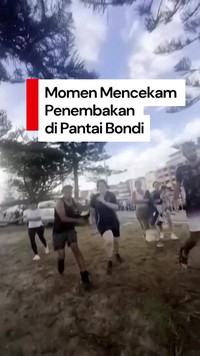 Video: Detik-detik Penembakan Brutal di Pantai Bondi yang Tewaskan 11 Orang