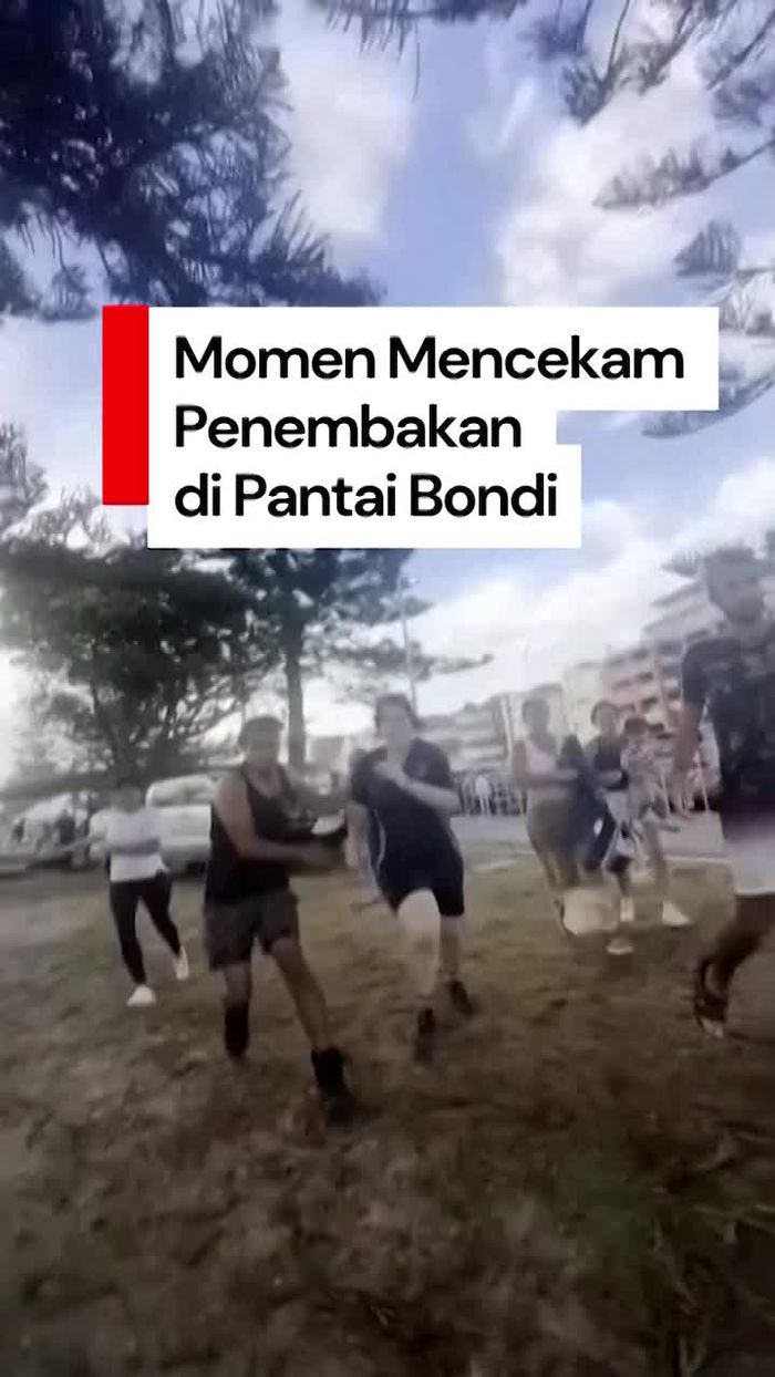 Video: Detik-detik Penembakan Brutal di Pantai Bondi yang Tewaskan 11 Orang
