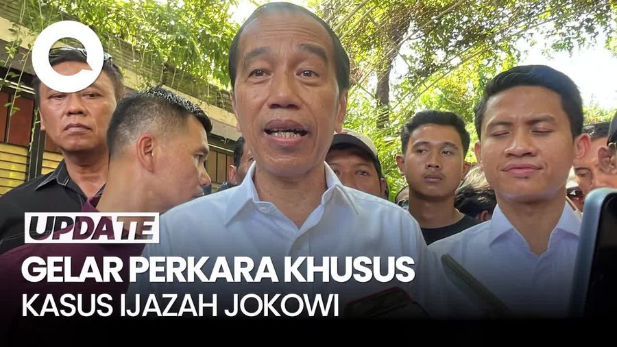 Video: Kubu Jokowi-Roy Suryo cs Ikut Gelar Perkara Khusus di Polda Metro