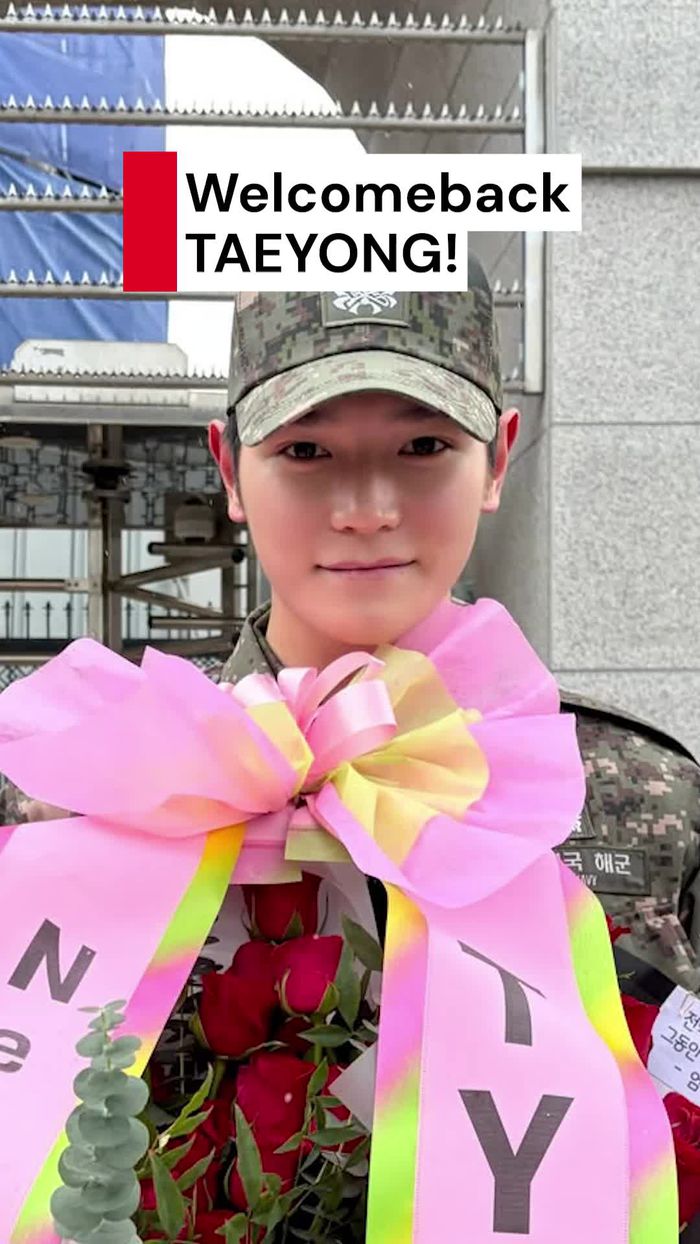 Video: Momen Kembalinya TAEYONG NCT dari Wajib Militer