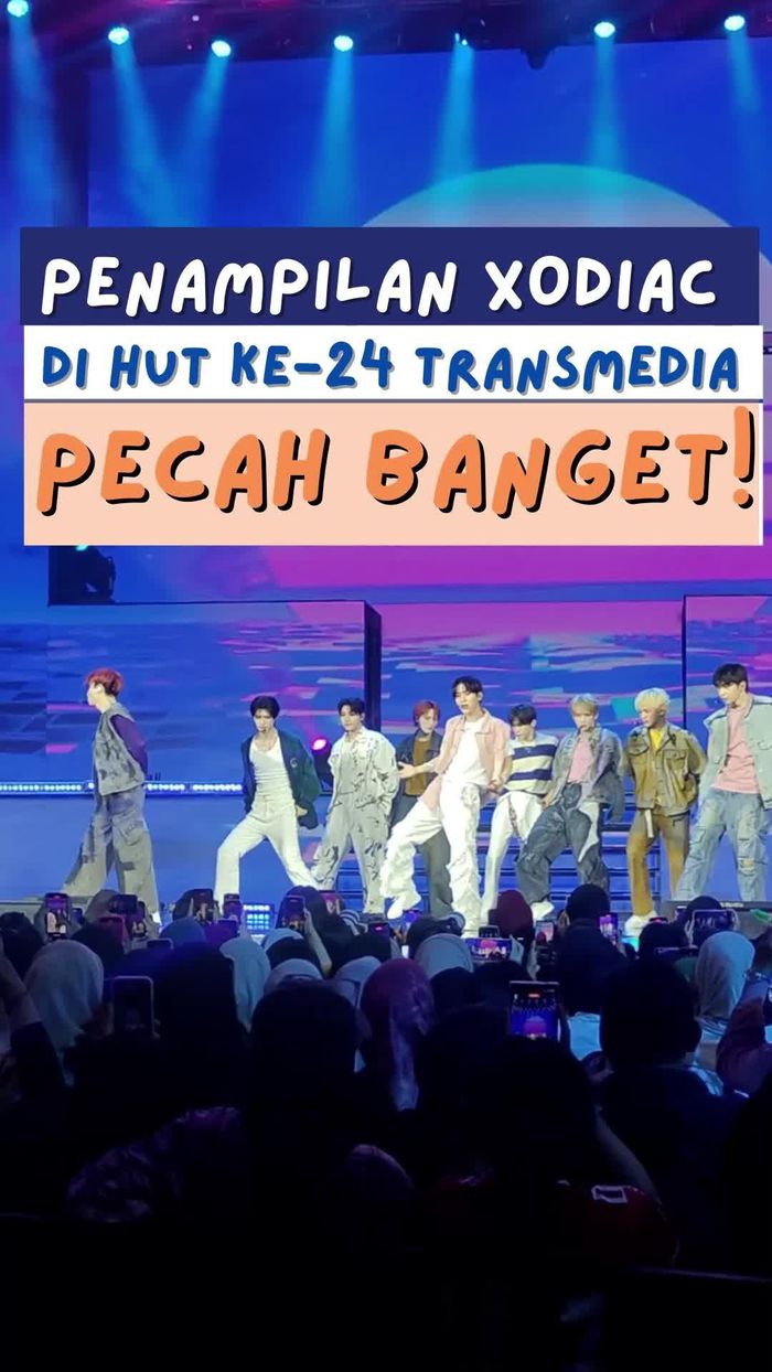 Video: Fancam XODIAC di Malam Puncak HUT ke-24 Transmedia 
