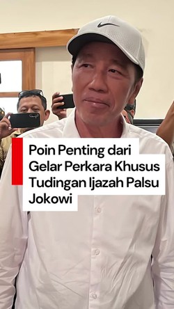 Video: Ijazah Asli Jokowi SMA-S1 Ditunjukkan ke Roy Suryo dkk