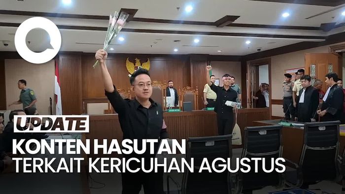 Video: Delpedro Cs Didakwa Unggah 80 Konten Hasutan Terkait Kericuhan