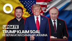 Video Trump: Kesepakatan Damai di Ukraina Semakin Dekat
